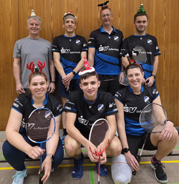 Weihnachtsfeier Mannschaft